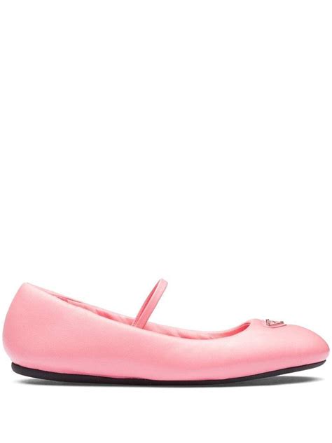 ballerine prada|prada padded ballet flats.